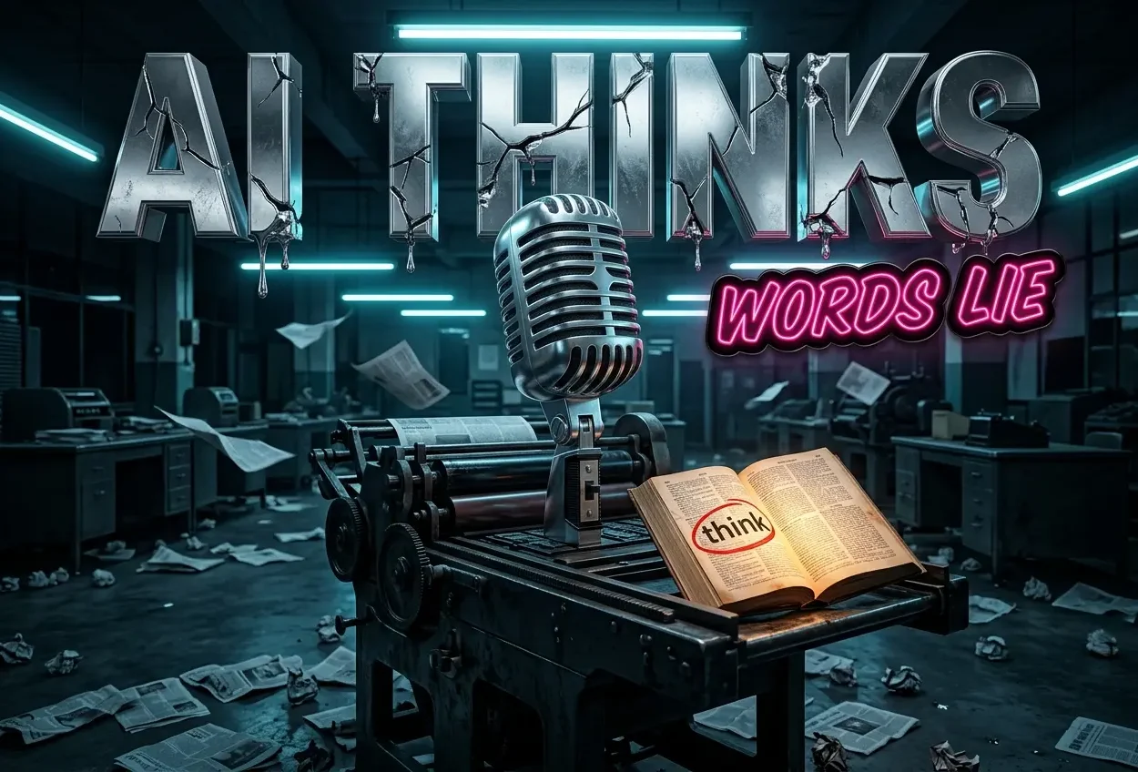 AI anthropomorphism news language study