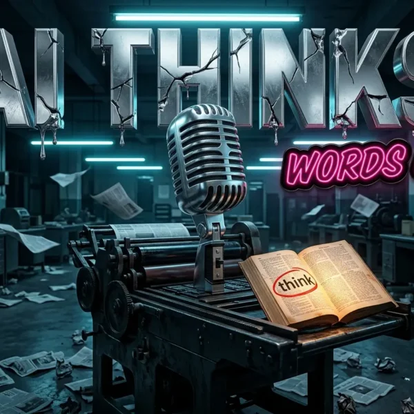 AI anthropomorphism news language study