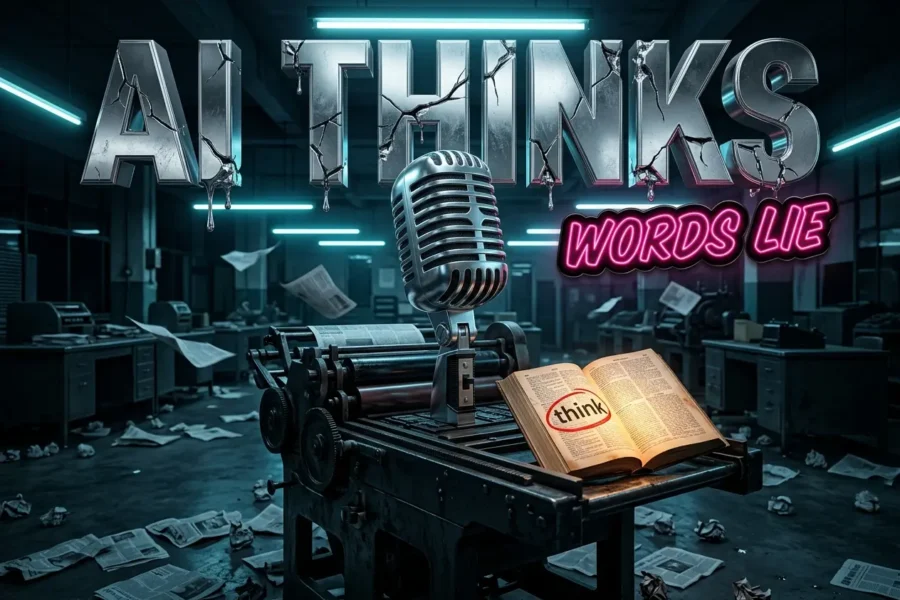 AI anthropomorphism news language study