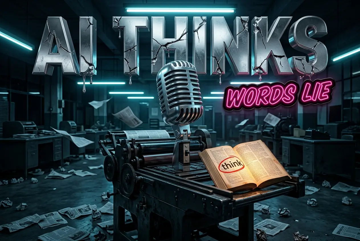 AI anthropomorphism news language study