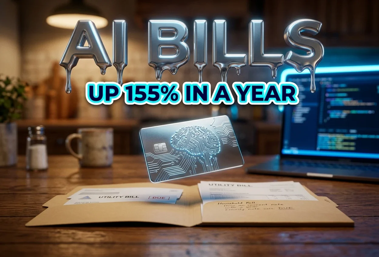 generative AI subscription spending growth chart