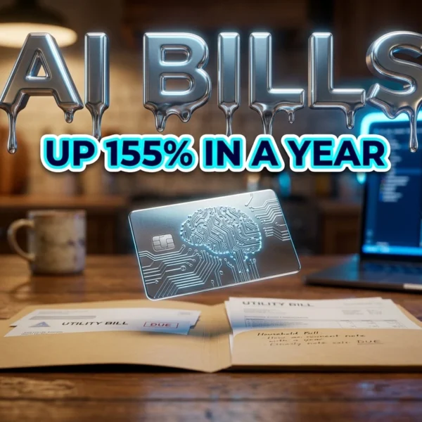 generative AI subscription spending growth chart