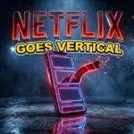 Netflix vertical video feed mobile app redesign