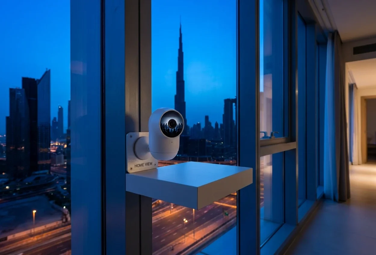 Dubai Police smart home camera hacking warning for UAE residents.
