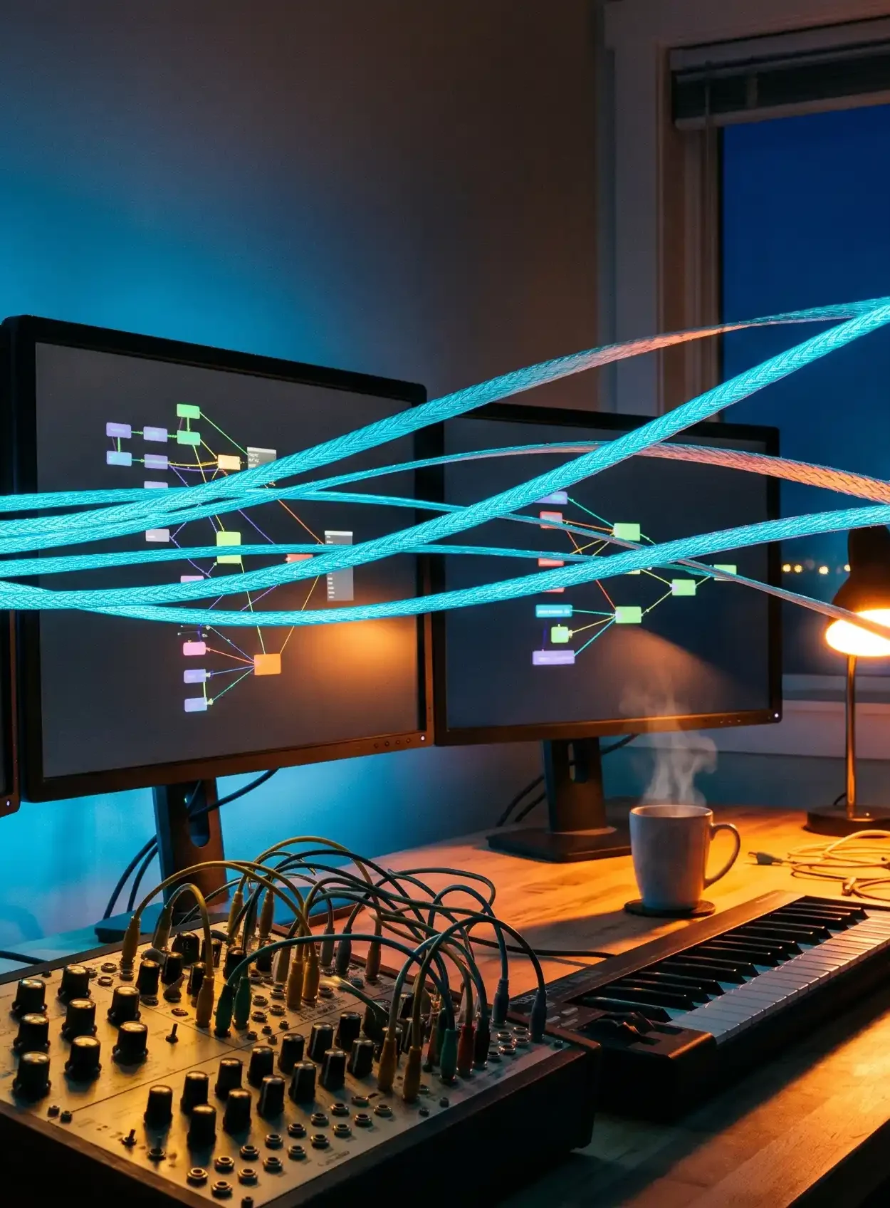 Free open-source Link Audio bundle for Max, Pure Data, TouchDesigner and VCV Rack hosts.