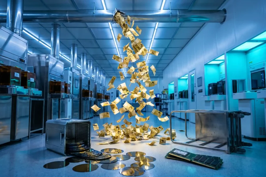 Korean semiconductor fab disrupted as Samsung union bonus strike threatens chip lead.