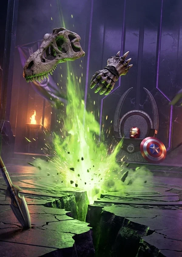 Marvel Tokon Fighting Souls Fighting Avengers team reveal with Shuri Black Panther and Hulk.