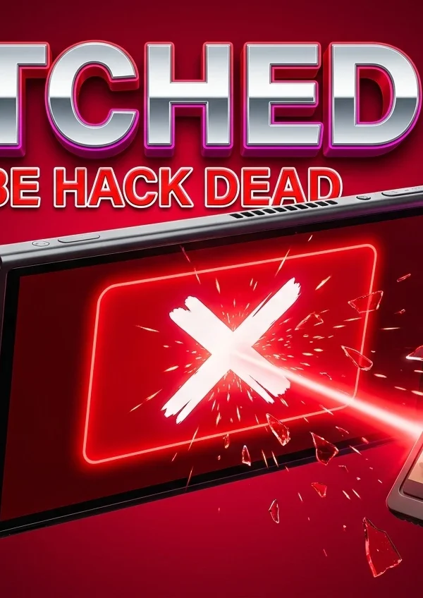 Nintendo Switch 2 console showing blocked YouTube workaround through Super Animal Royale.