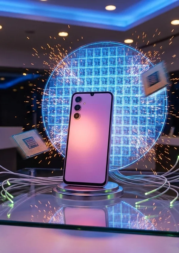 Samsung Galaxy A57 5G launch in India with Exynos 1680 chip and AI features.