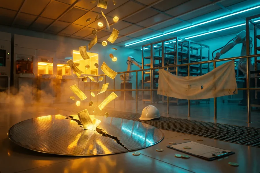 Samsung semiconductor strike compromise through stock-based compensation reform.