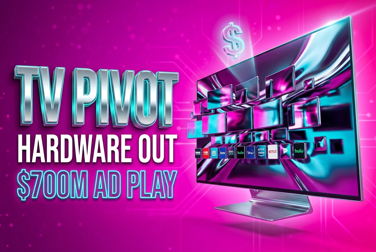 Samsung TV business platform pivot under Lee Won-jin amid Chinese rivalry.