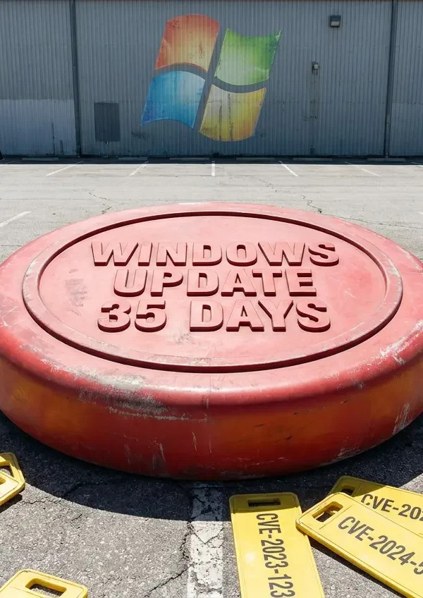 Windows 11 update pause 35 days security risk warning explained.