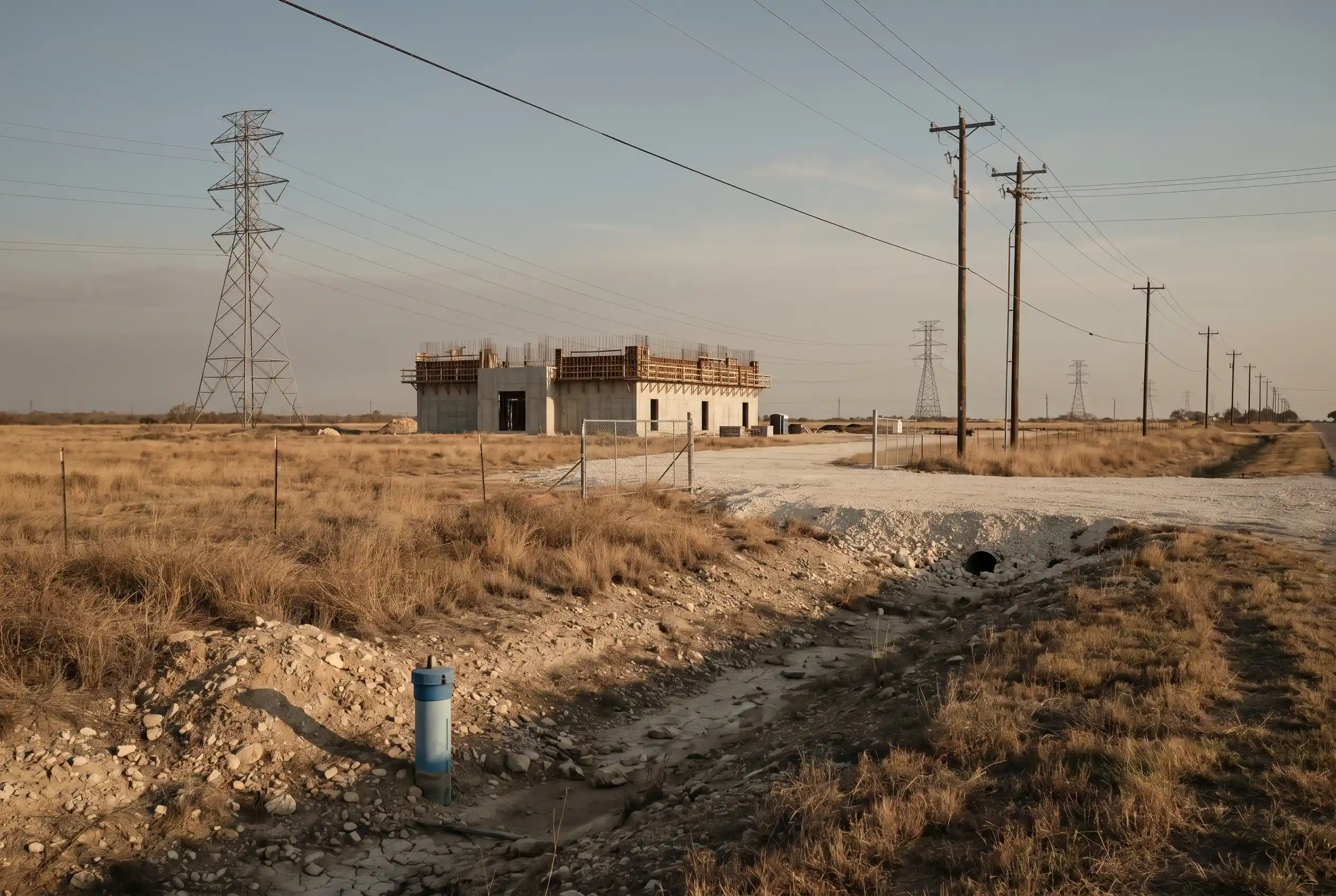 EdgeConneX Cedar Creek data center raises Texas water and grid questions.