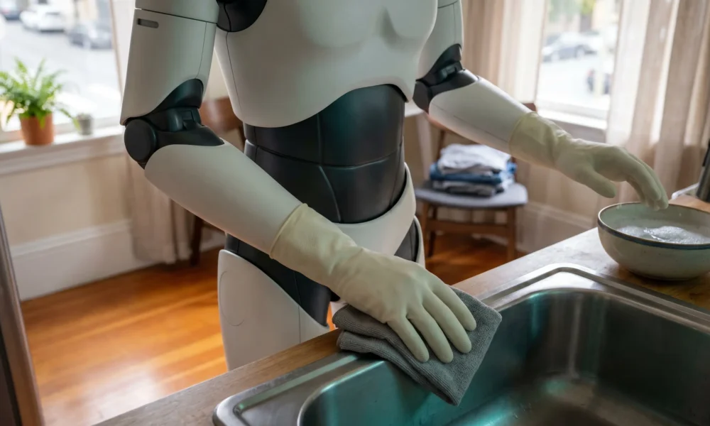 Gatsby robot cleaning privacy test for San Francisco homes.