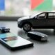 Google Wallet digital car key sharing roles for Android drivers.