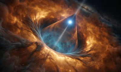 Milky Way Sagittarius A-star black hole wind discovery ALMA