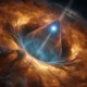 Milky Way Sagittarius A-star black hole wind discovery ALMA