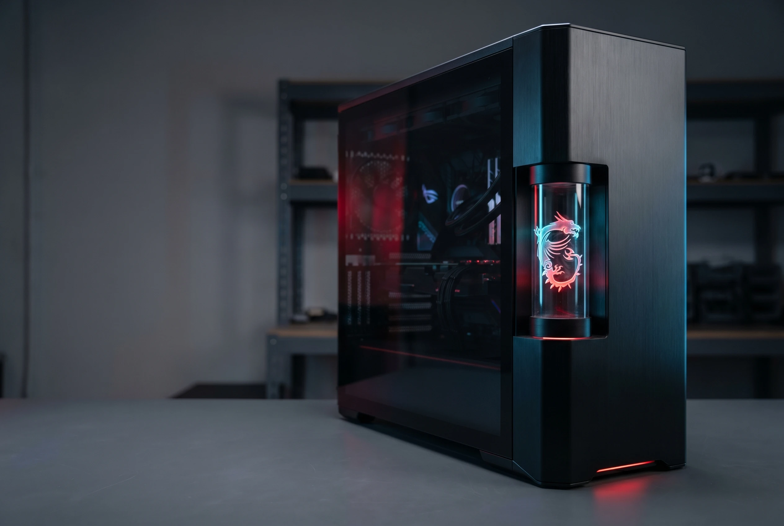 MSI MEG Vision X2 AI+ LuckyClaw desktop capsule analysis.
