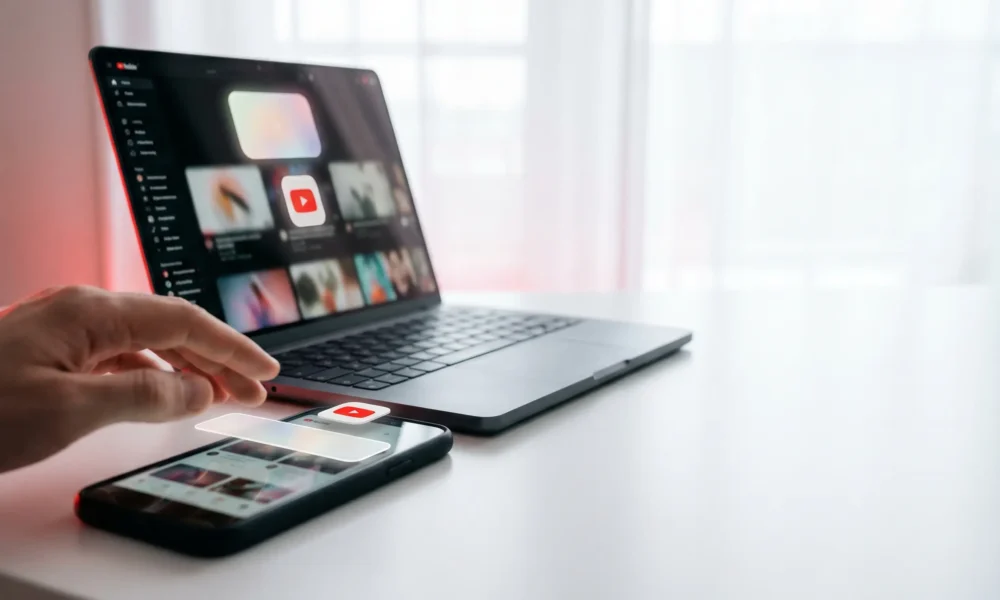 YouTube custom feed guide for Home prompt controls.