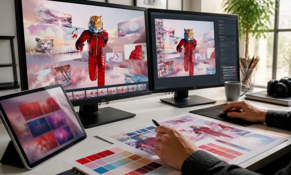 Adobe Firefly Foundry Topaz Labs enterprise AI content tools
