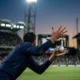 Gus Atkinson dropped catch Rohit Sharma England India 2nd ODI Cardiff