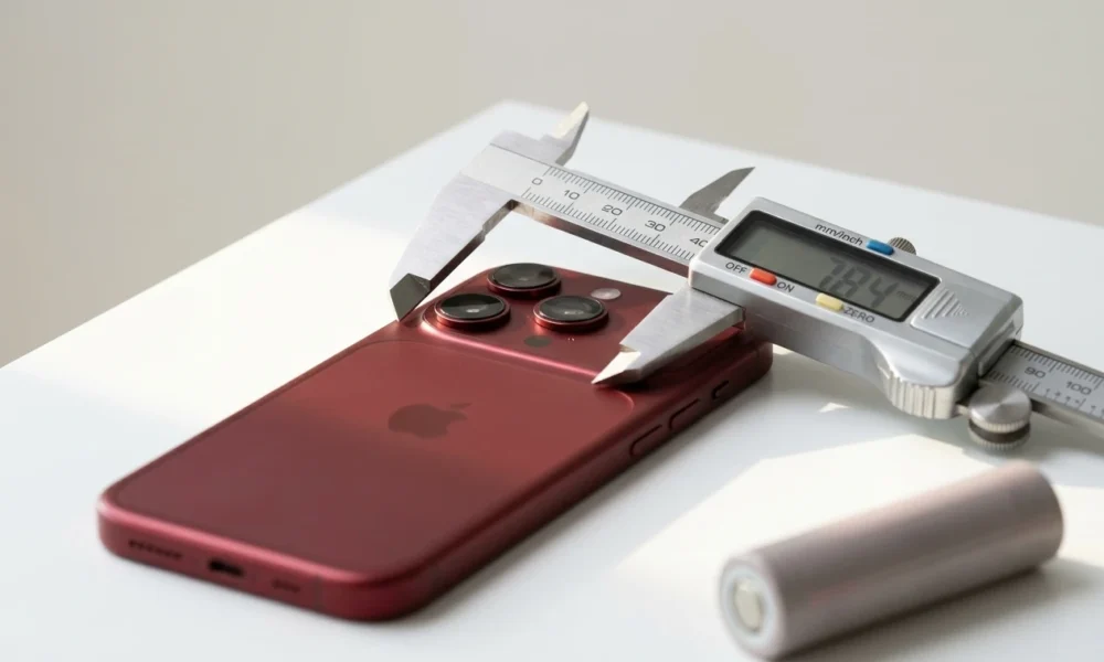 iPhone 18 Pro Dark Cherry color leak bigger battery A20 chip