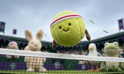 Jellycat Wimbledon tennis ball ad System1 star rating