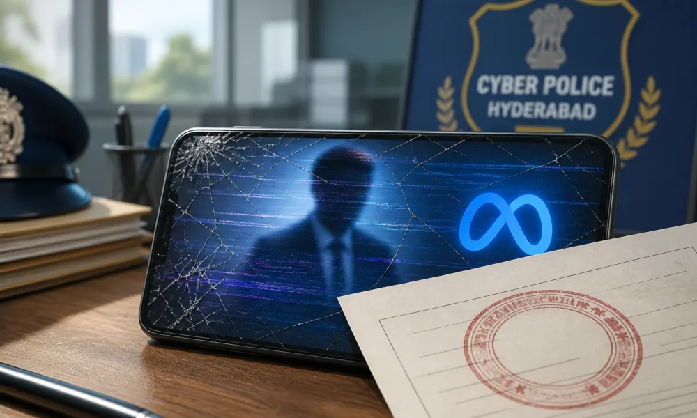 Meta India head booked Hyderabad cybercrime Modi deepfake posts