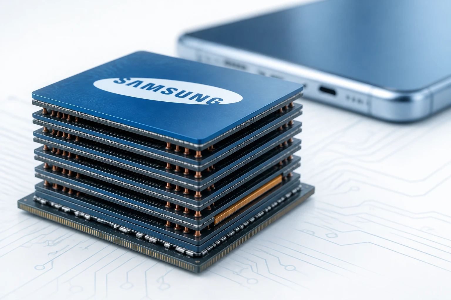 Samsung Q2 2026 record profit memory chips Galaxy loss