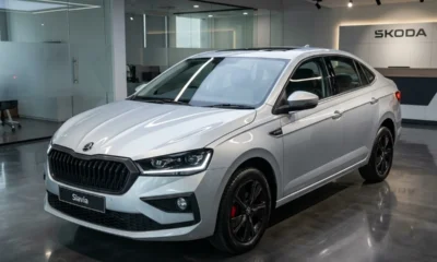 2026 Skoda Slavia facelift exterior front grille India launch