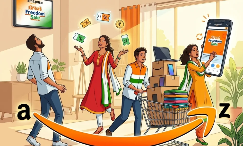 Amazon Great Freedom Sale 2026 shopper personas Schbang ad