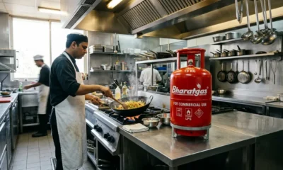 commercial LPG 19 kg cylinder price cut August 2026 India
