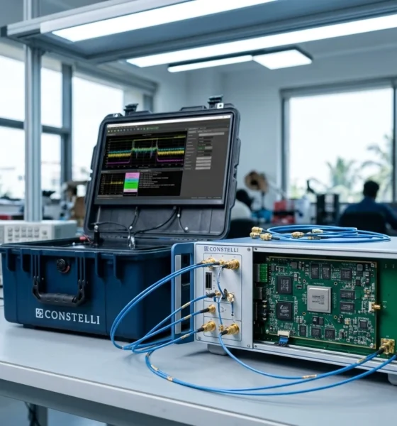 Constelli Hyderabad radar EW signal processing lab systems