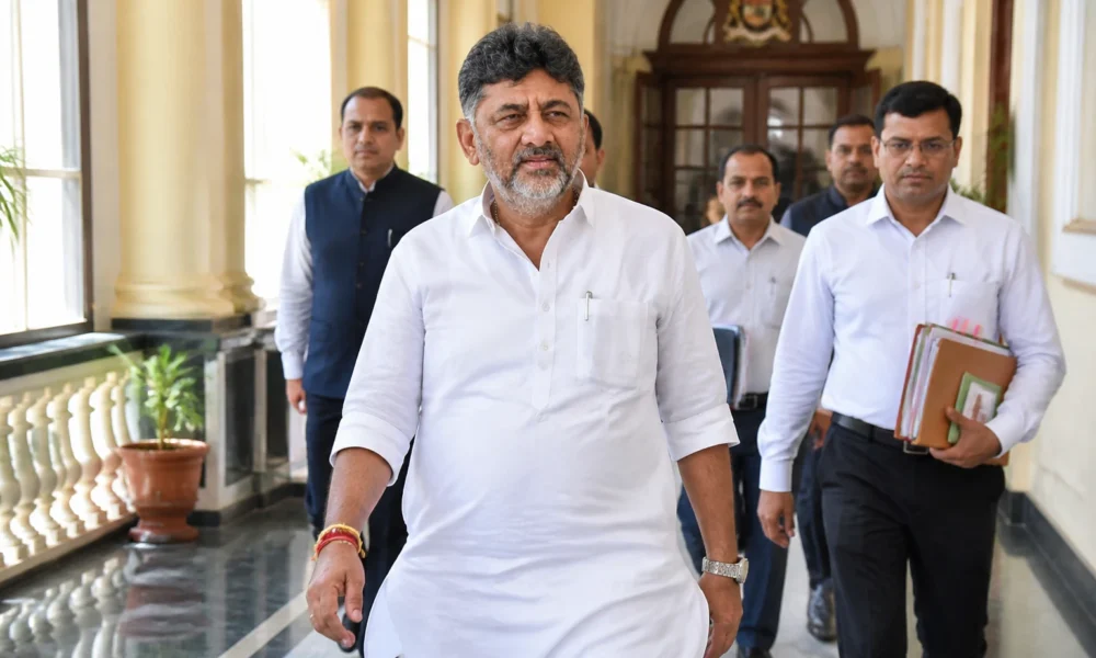 DK Shivakumar Karnataka cabinet portfolio allocation monsoon session