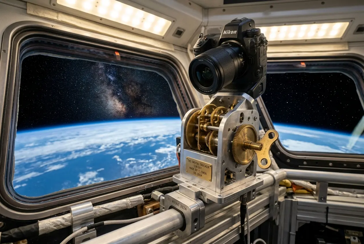 Don Pettit favorite Milky Way photo from ISS Cupola sidereal