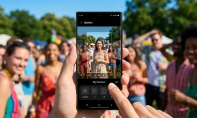 Galaxy S26 One UI 9 beta My FanCam video reframe feature