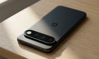 Google Pixel 11 Pro HiLight LED camera bar face down