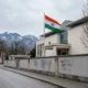 Indian embassy Ljubljana Slovenia defacement Khalistan vandalism