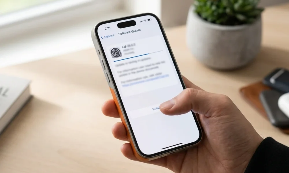 iOS 26.6.1 update security fixes iPhone install before iOS 27