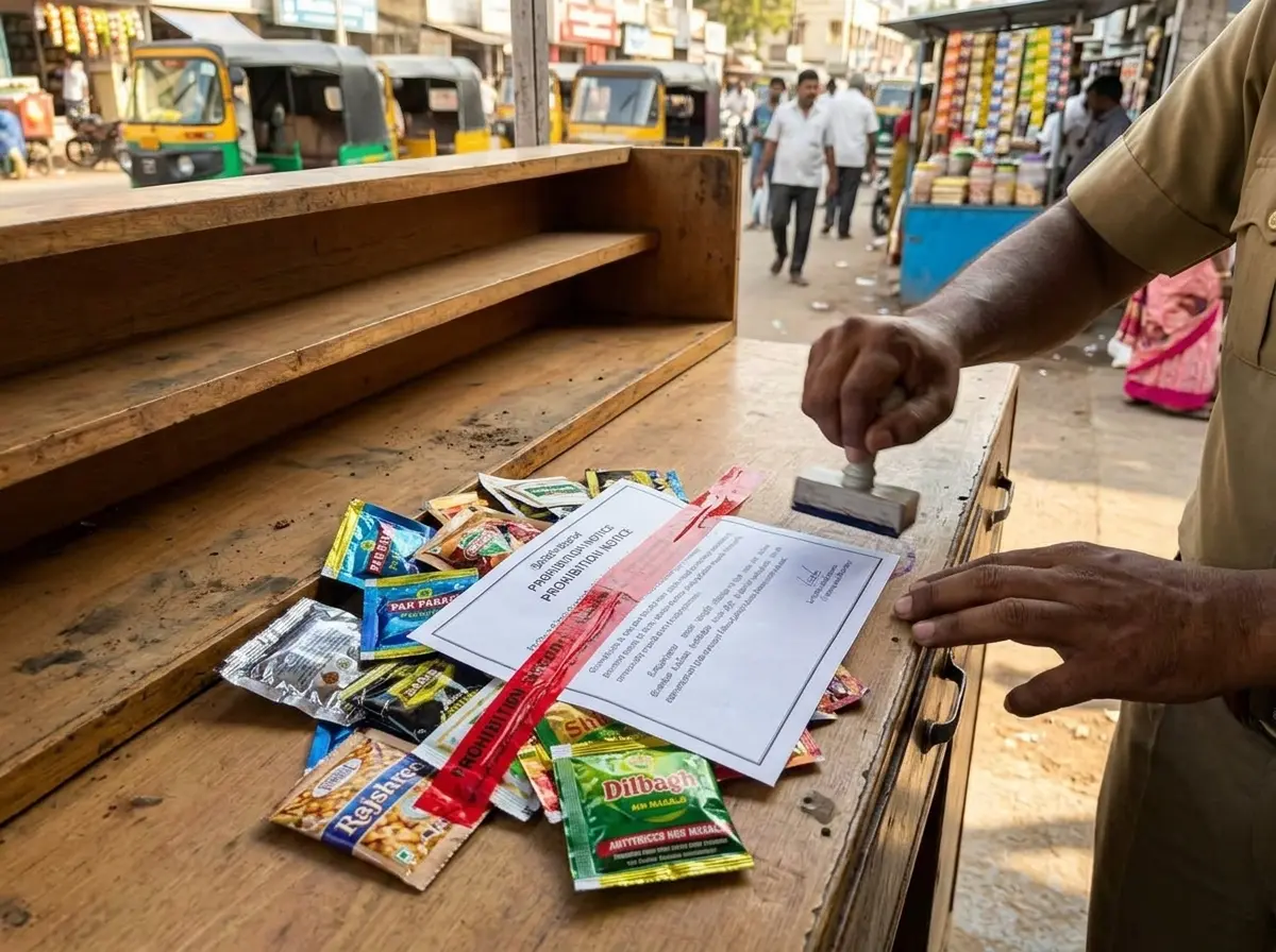 Karnataka gutkha pan masala tobacco nicotine ban notification 2026