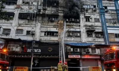 Kolkata Hotel Shikhali fire Mirza Ghalib Street smoke deaths