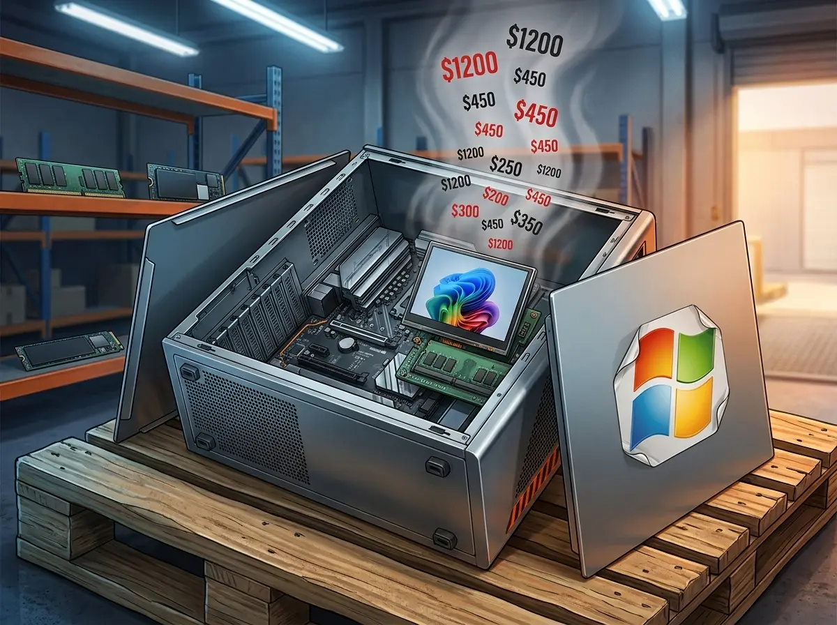 Microsoft Windows OEM license fee hike PC price increase 2026