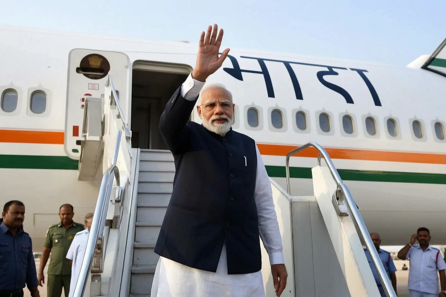 PM Modi boards flight for Uzbekistan SCO summit visit