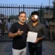 Rahul Gandhi dharna FIR Sahil Lochab pellet protest Parliament Street