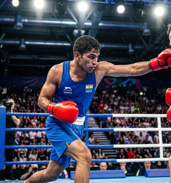 Sachin Siwach Men’s 60kg gold medal CWG Glasgow 2026