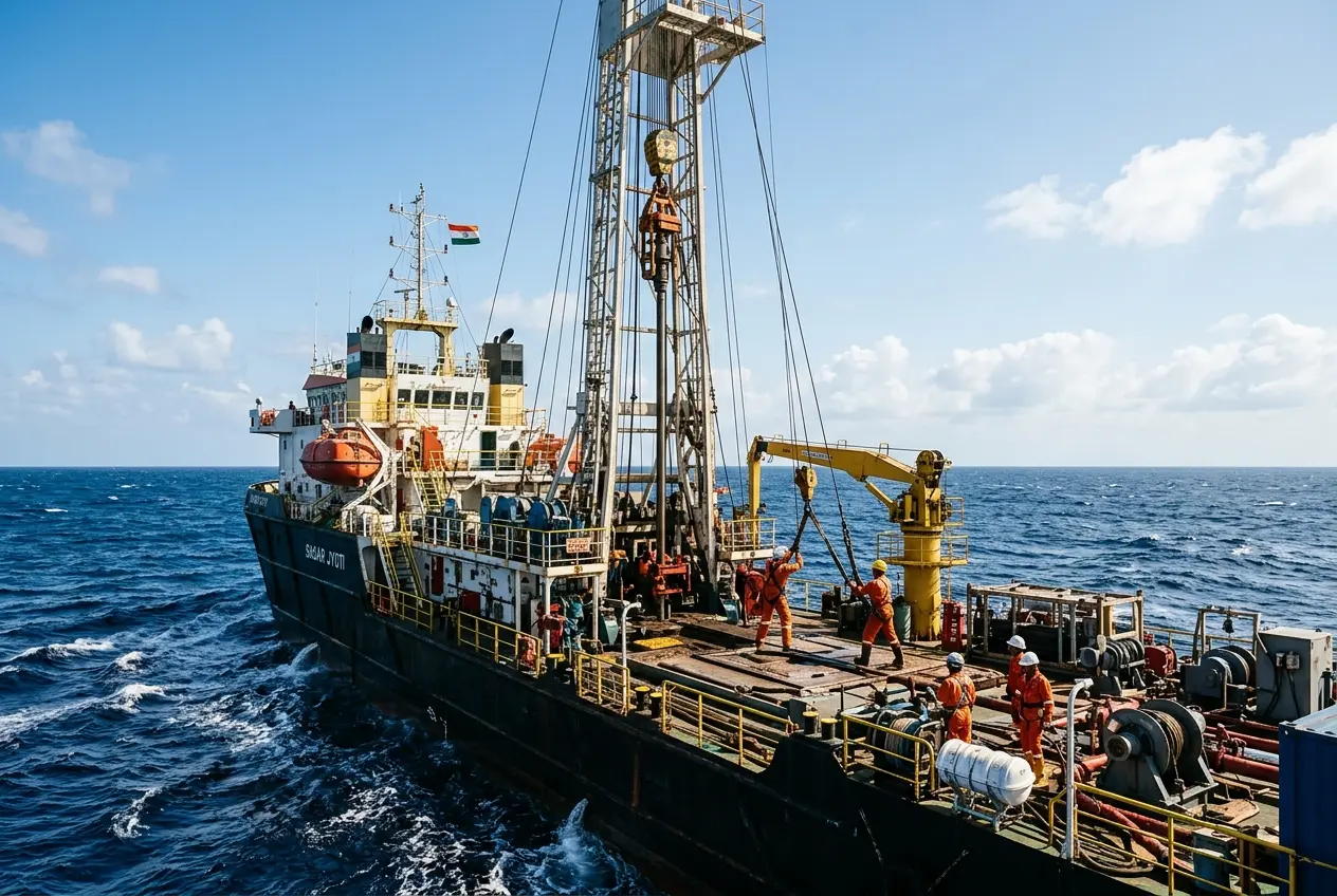 Samudra Manthan offshore exploration deepwater drilling scheme India