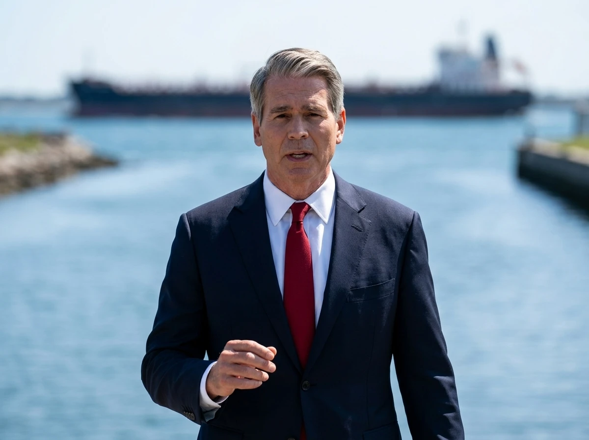 Scott Bessent economic D-Day Iran sanctions China oil