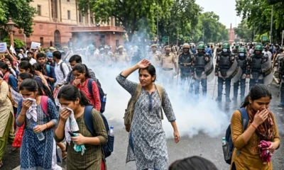 Supreme Court panel probe NEET CJP protest police force Delhi