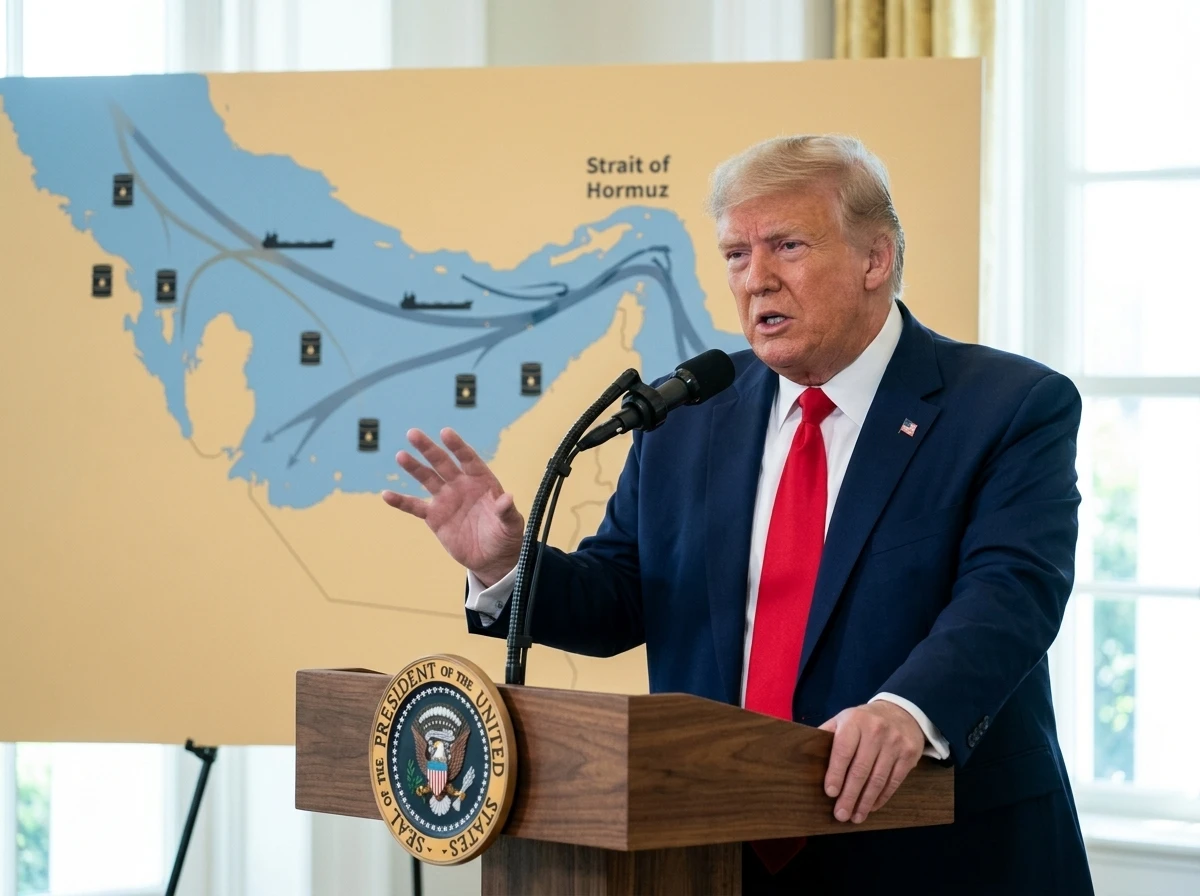 Trump announces economic D-Day sanctions Iran war 2026