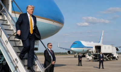 Trump secret C-32A catering truck Turkey flight Iran threat